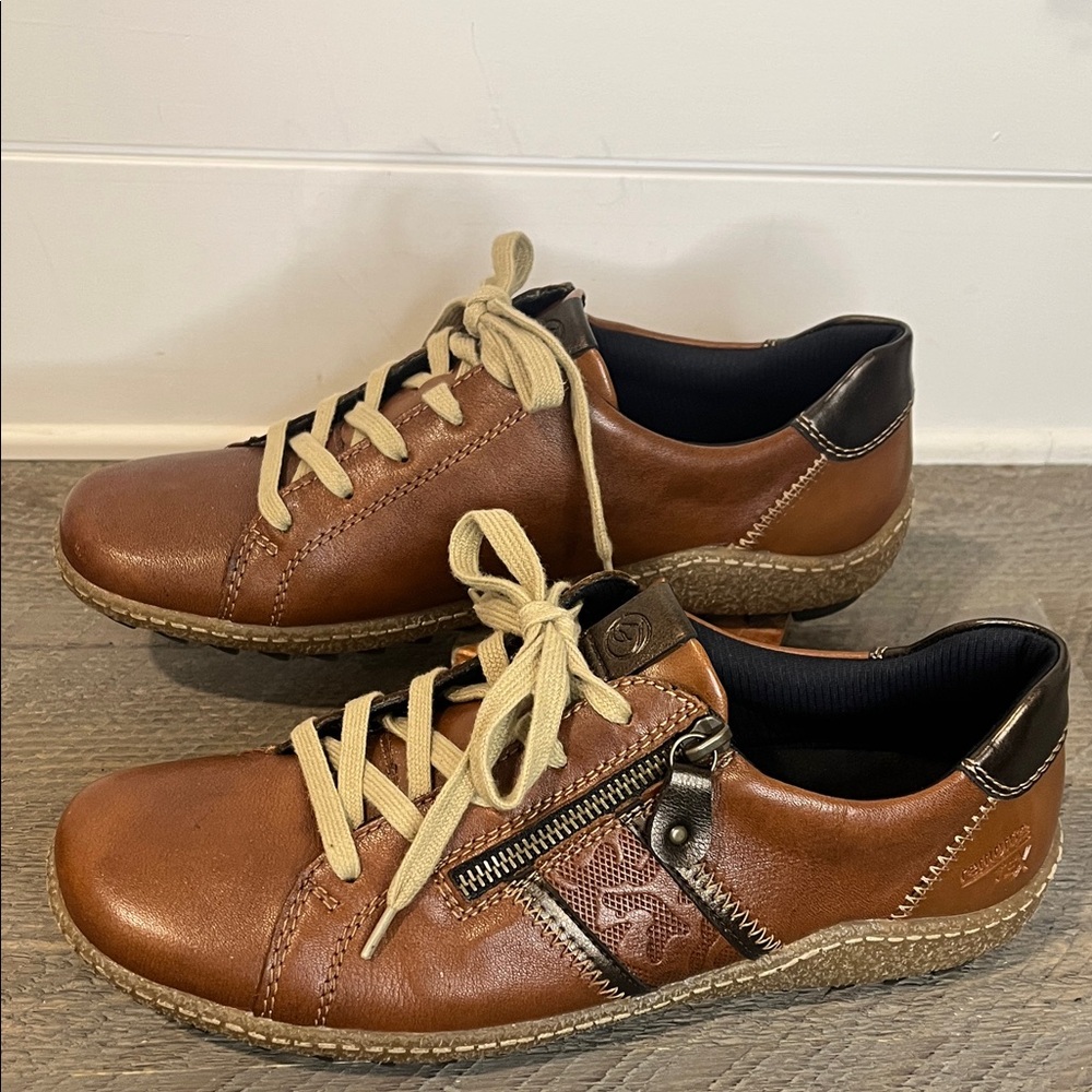 Remonte R4706-22 Shoes Sneakers Chestnut Brown Size - EU 41 \US 10.5 - Picture 3 of 16